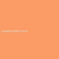 Langlebige Wolle-Flasche