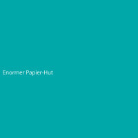 Enormer Papier-Hut