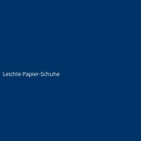 Leichte Papier-Schuhe