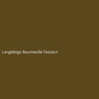 Langlebige Baumwolle-Tastatur